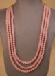 Pink Pearl Wedding Wear Mala